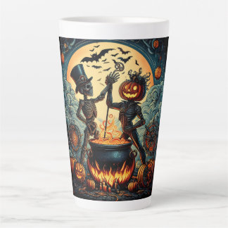 Halloween Latte Tasse