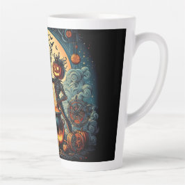 Halloween Latte Tasse
