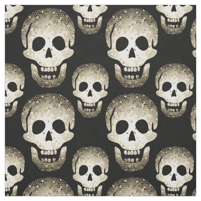Halloween Laughing Skulls Cheeky Witch® Pagan Stoff (Muster)