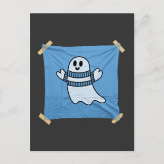 Halloween Lazy Tape Kostüm Postkarte