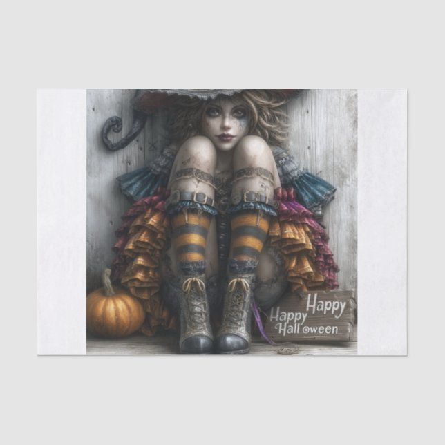 Halloween Leben1 Seidenpapier (Vorderseite)