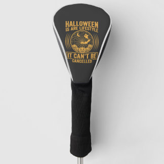 Halloween-Lebensstil Fledermaus Spinnennetz Design Golf Headcover