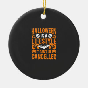 Halloween-Lebensstil Spooky Fledermaus-Kürbis-Desi Keramik Ornament