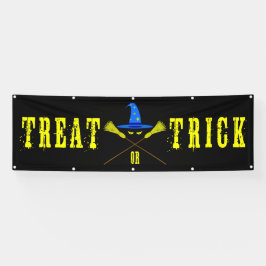 Halloween Leckerei oder Trick Banner