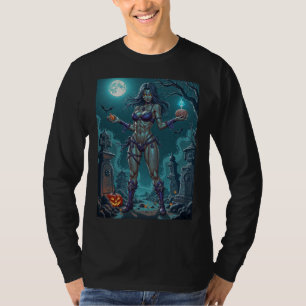 Halloween Leckerei oder Zombie Girlfriend w Brains T-Shirt