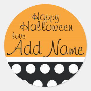 Halloween-Leckerei Runder Aufkleber