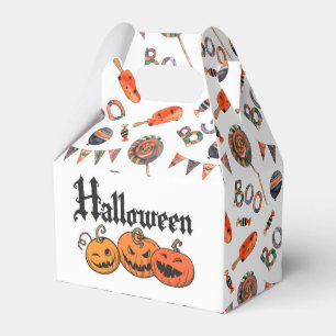 Halloween-Leckereien - Gefälligkeitsbox Geschenkschachtel