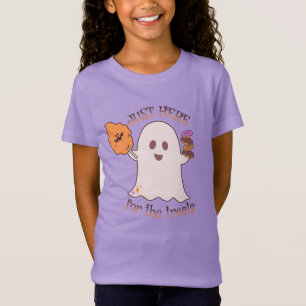 Halloween Leckereien Geist und Süßigkeiten T-Shirt