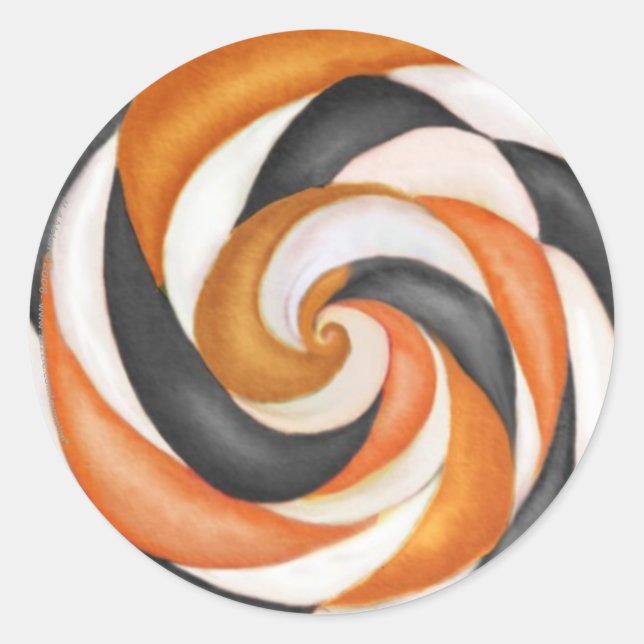 Halloween-Leckereien - Halloween-Sticker Runder Aufkleber (Vorderseite)