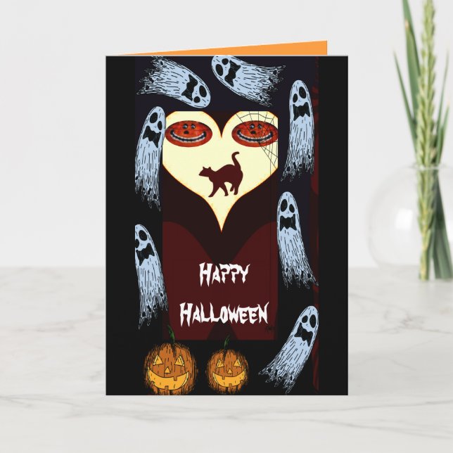 Halloween Leckereien_ Karte (Vorderseite)