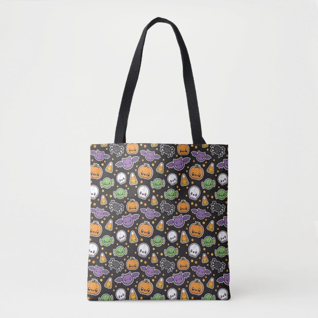 Halloween-Leckereien-Tasche (Vorderseite)