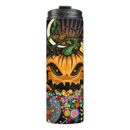 Halloween-Leckereien Thermosbecher