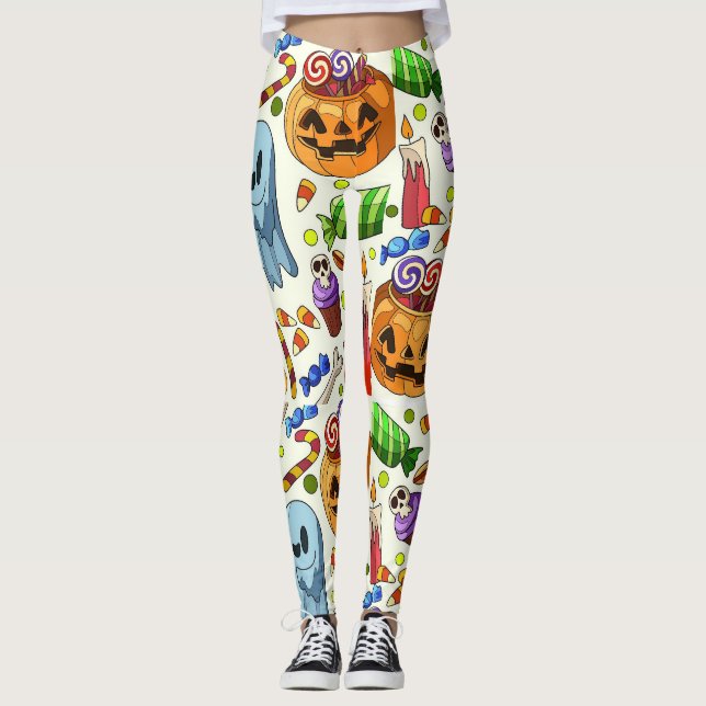 Halloween Leggings (Vorderseite)