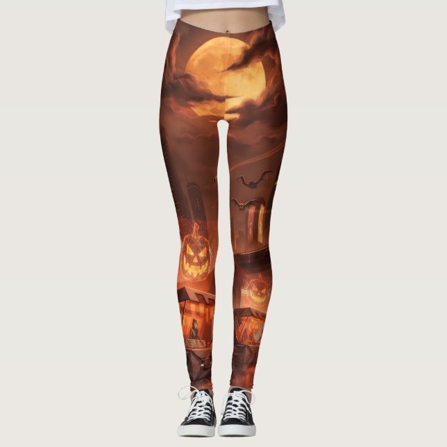 Halloween Leggings (Vorderseite)
