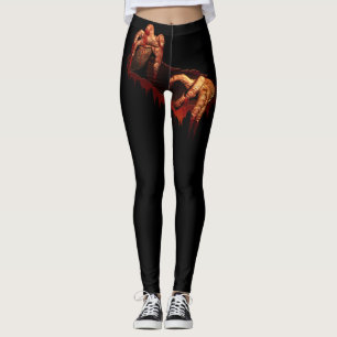 Halloween Leggings Creepy Zombie Leggings