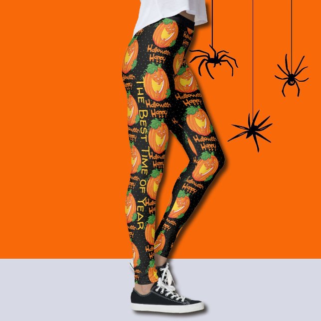 Halloween Leggings Custom Laughkin Pumpkin (Von Creator hochgeladen)