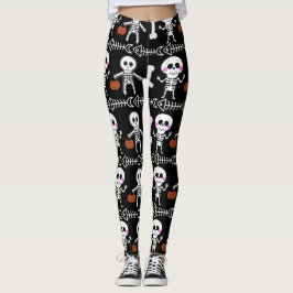 Halloween Leggings, Fun Halloween Leggings für Wom