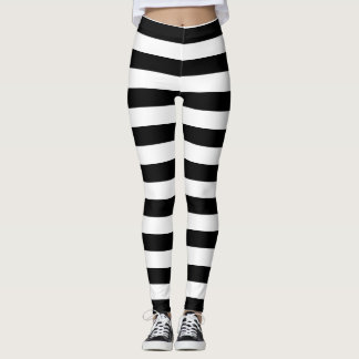 Halloween-Leggings in Weiß und Schwarz Leggings