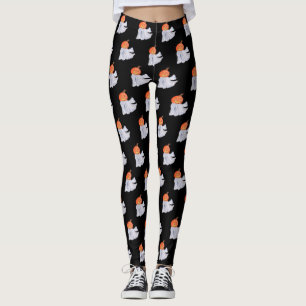 Halloween-Leggings mit Gespenstern Leggings
