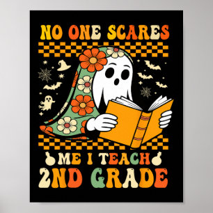 Halloween-Lehrer der zweiten Klasse Poster