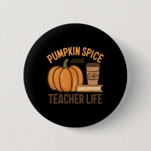 Halloween-Lehrer für Gewürz und Lehrer Button
