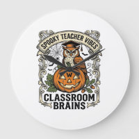 Halloween-Lehrer-Kürbis-Eule-Vintage-Schul-Shirt