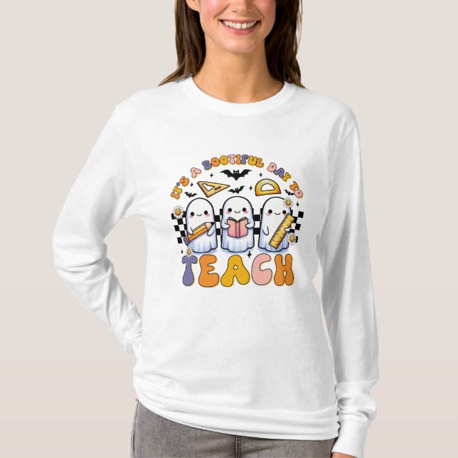 Halloween-Lehrer-T - Shirt (Vorderseite)