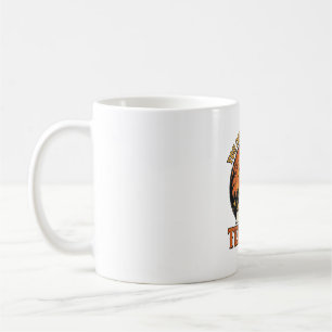 Halloween-Lehrer Vintage Lustig Gruselig Schule De Kaffeetasse