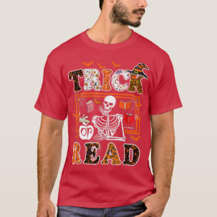 Halloween-Lehrerin, Trick Lesebrick Librar T-Shirt