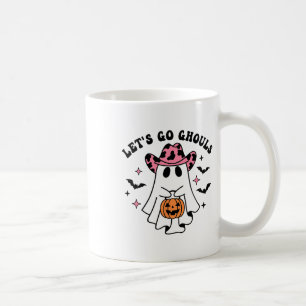 Halloween Let's Go Ghouls Ghost Retro Kostüm Wome Kaffeetasse