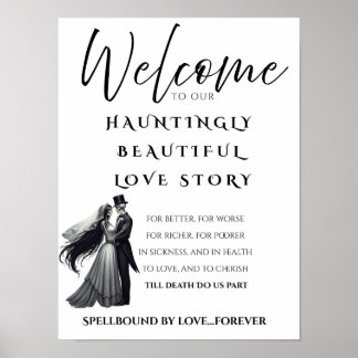Halloween-Liebesgeschichte Poster