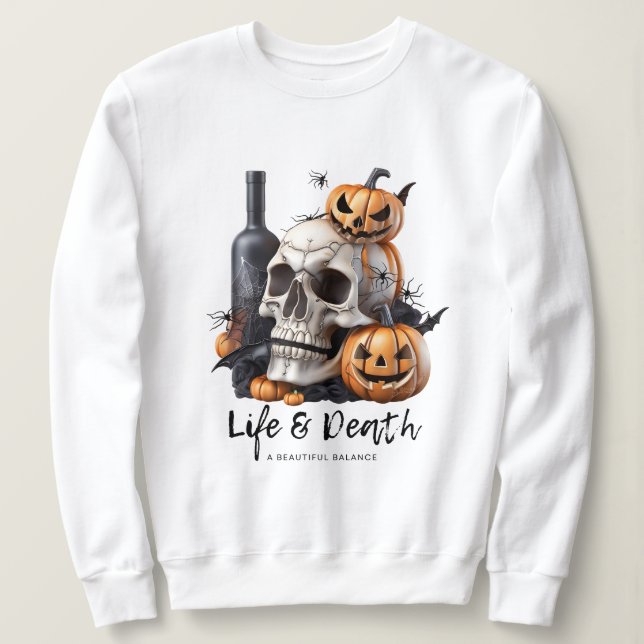 Halloween Life & Death 1 Sweatshirt (Design vorne)