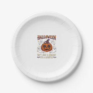 Halloween Lifestyle Kürbis Sonnenbrille Hexenhut G Pappteller