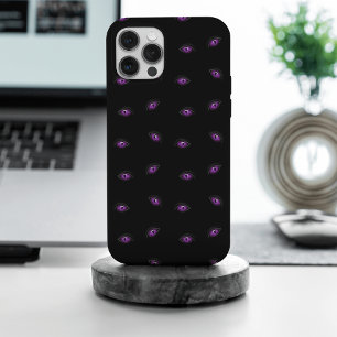 Halloween, Lila Augen, Süßes oder Saures, Buh Case-Mate iPhone Hülle