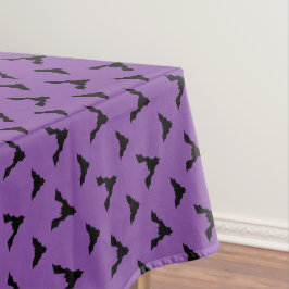 halloween lila tischdecke