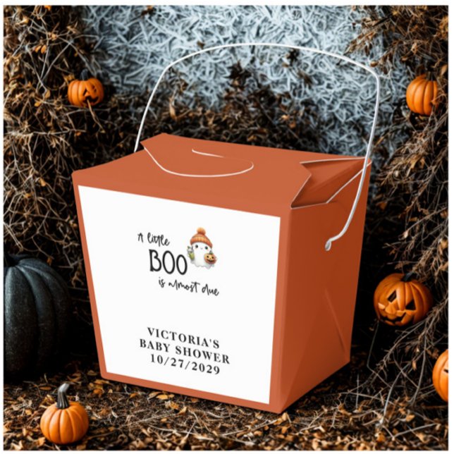 Halloween Little Boo Baby Duschbox Geschenkschachtel (Von Creator hochgeladen)
