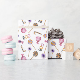 Halloween Little Boo Geschenkpapier