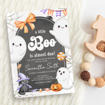 Halloween Little Boo Ghost Baby Dusche