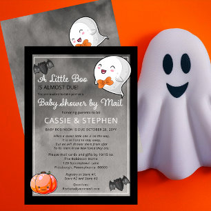 Halloween Little Boo Ghost Boy Baby Dusche by Mail Einladung