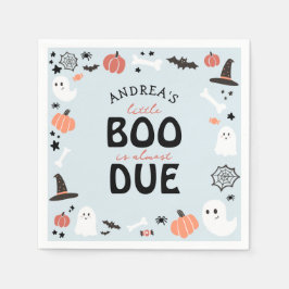 Halloween Little Boo ist fast Due Baby Boy Dusche Serviette