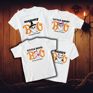 Halloween Little Devil Boo Boy Family Matching T-Shirt