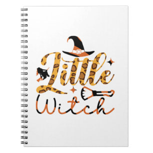 Halloween Little Hexe Geburtstag Notizblock