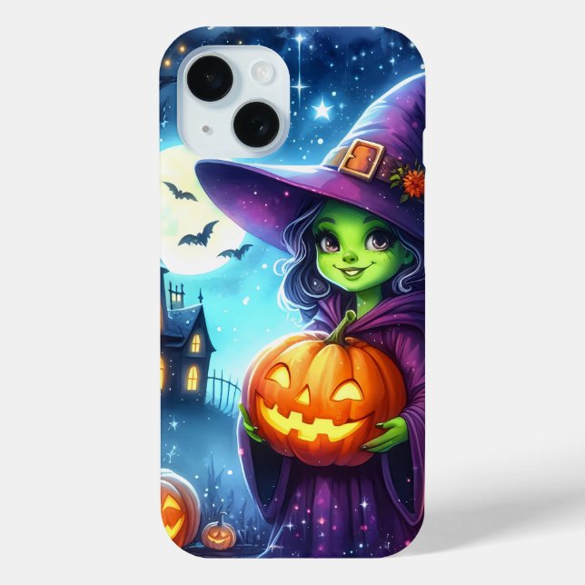 Halloween Little Hexe iPhone / iPad Gehäuse Case-Mate iPhone Hülle (Rückseite)