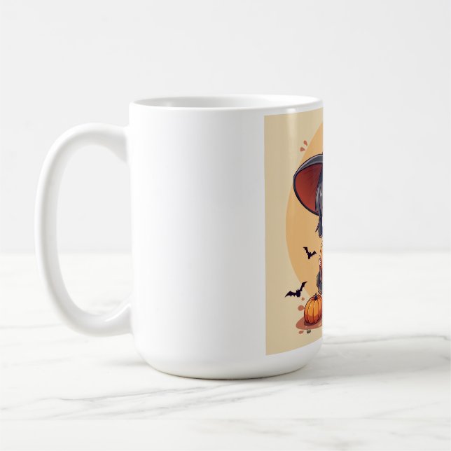 Halloween Little Hexe-Tasse Kaffeetasse (Links)