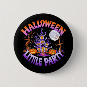 Halloween Little Party Button