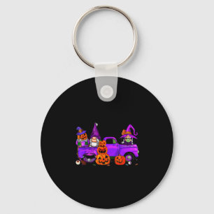 Halloween-LKW-Gnom-Hexe-Kürbis-Buh-Geist-Lustig Schlüsselanhänger