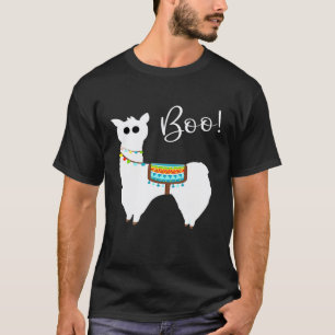 Halloween Llama Llama Boo Tee