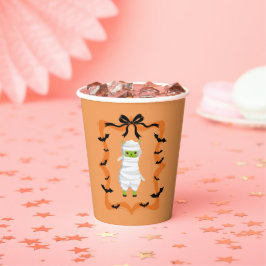 Halloween Llama Mummy Pappbecher