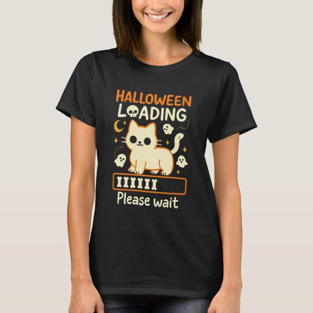 Halloween Loading T-Shirt (Vorderseite)