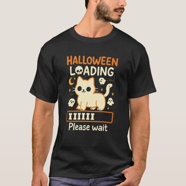 Halloween Loading T-Shirt (Vorderseite)